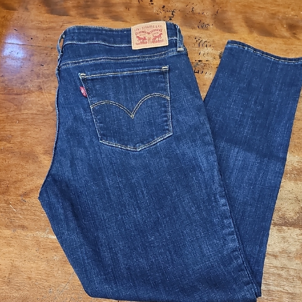 Levi's Women's Skinny Jeans - Dark Blue